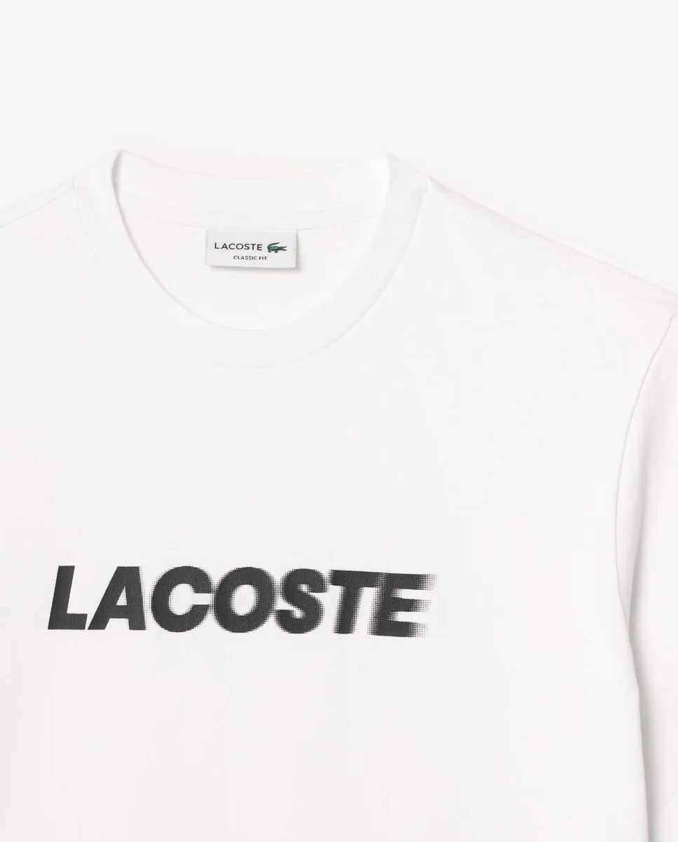 LACOSTE Heavy Cotton Logo T-shirt White