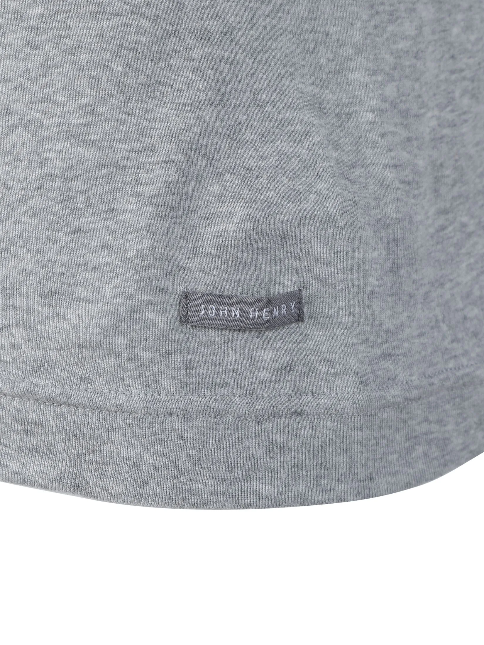 JOHN HENRY INNERWEAR Tank Men's Cotton Rib - Hgrey