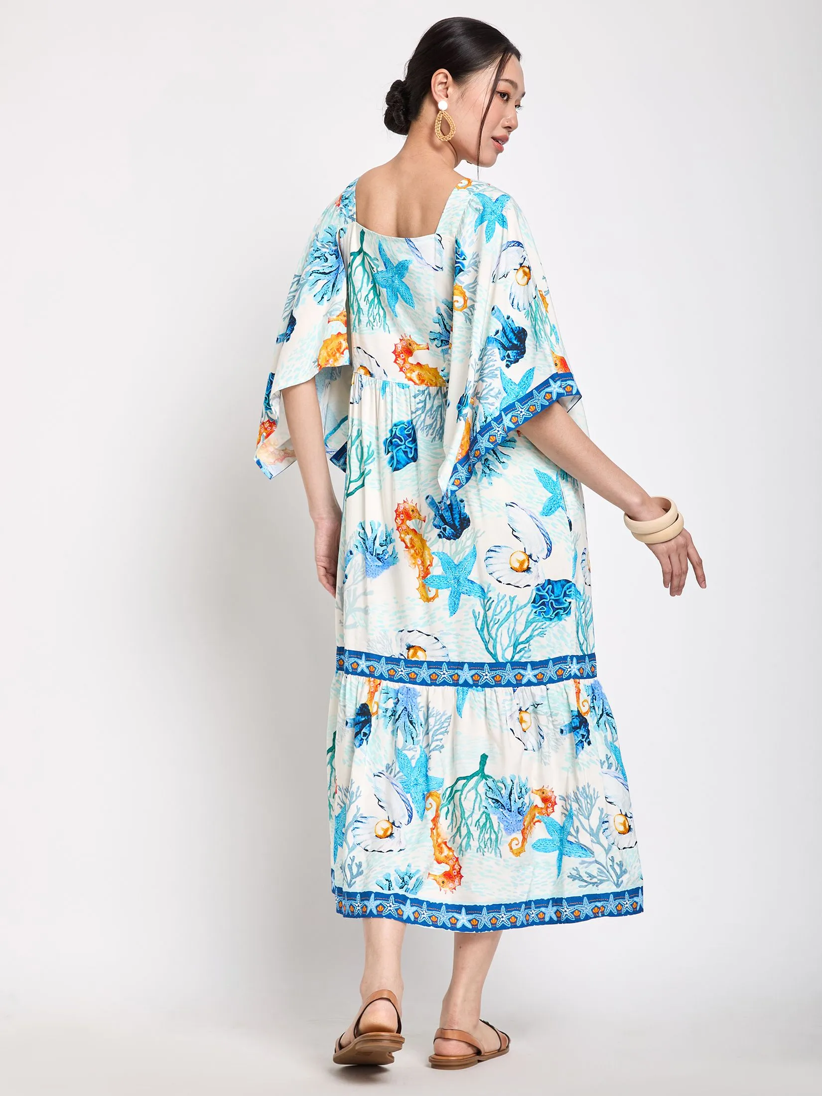 JOURNAL Women Dress Short Sleeves Print