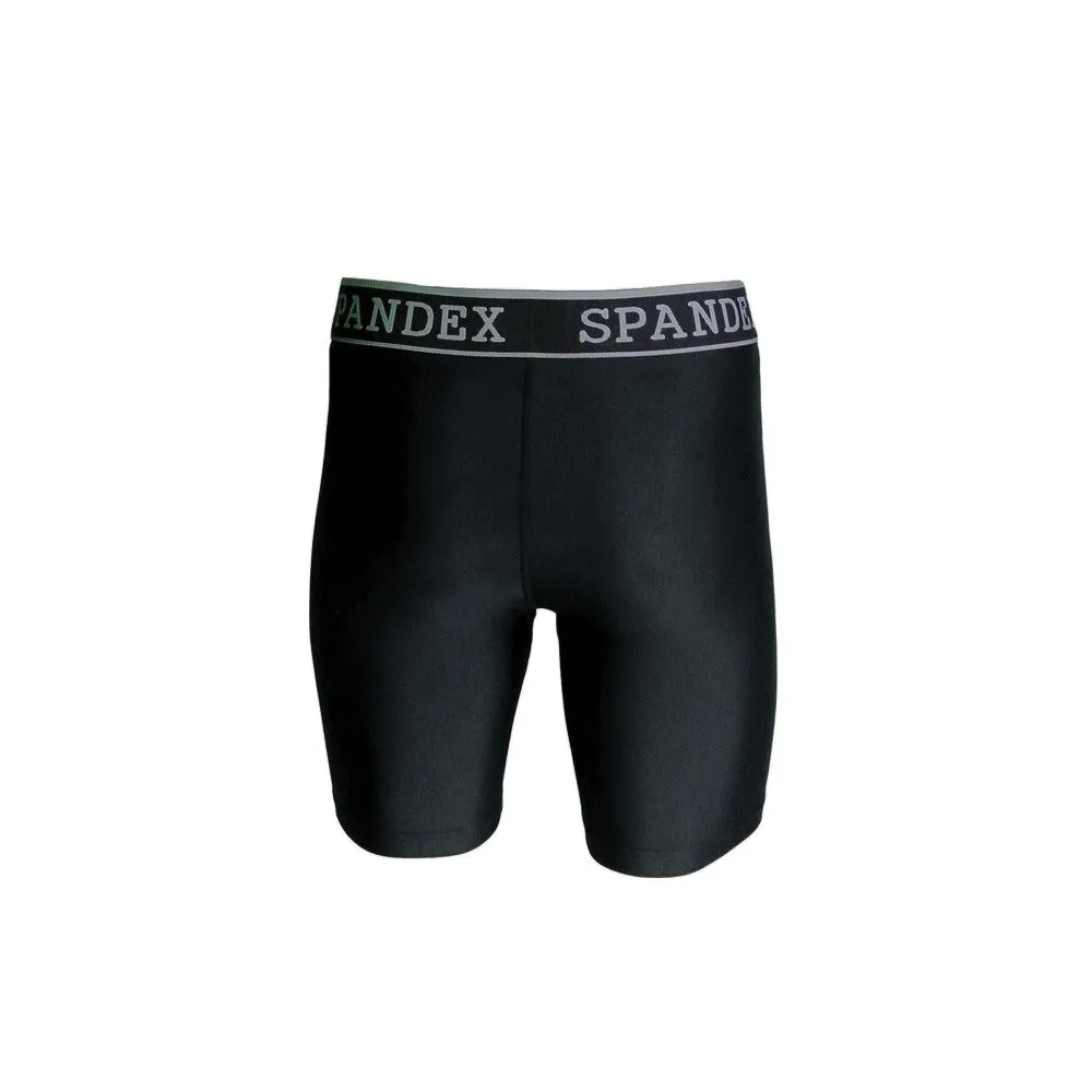 SPANDEX Black-YP001-Compression short pants