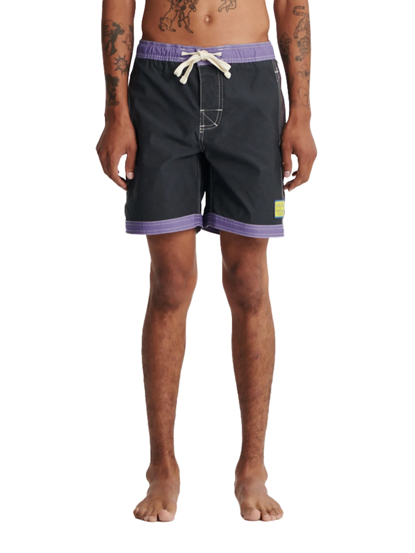 CRITICAL SLIDE Unisex Shorts Stoneage 17 Mixed Tape Black