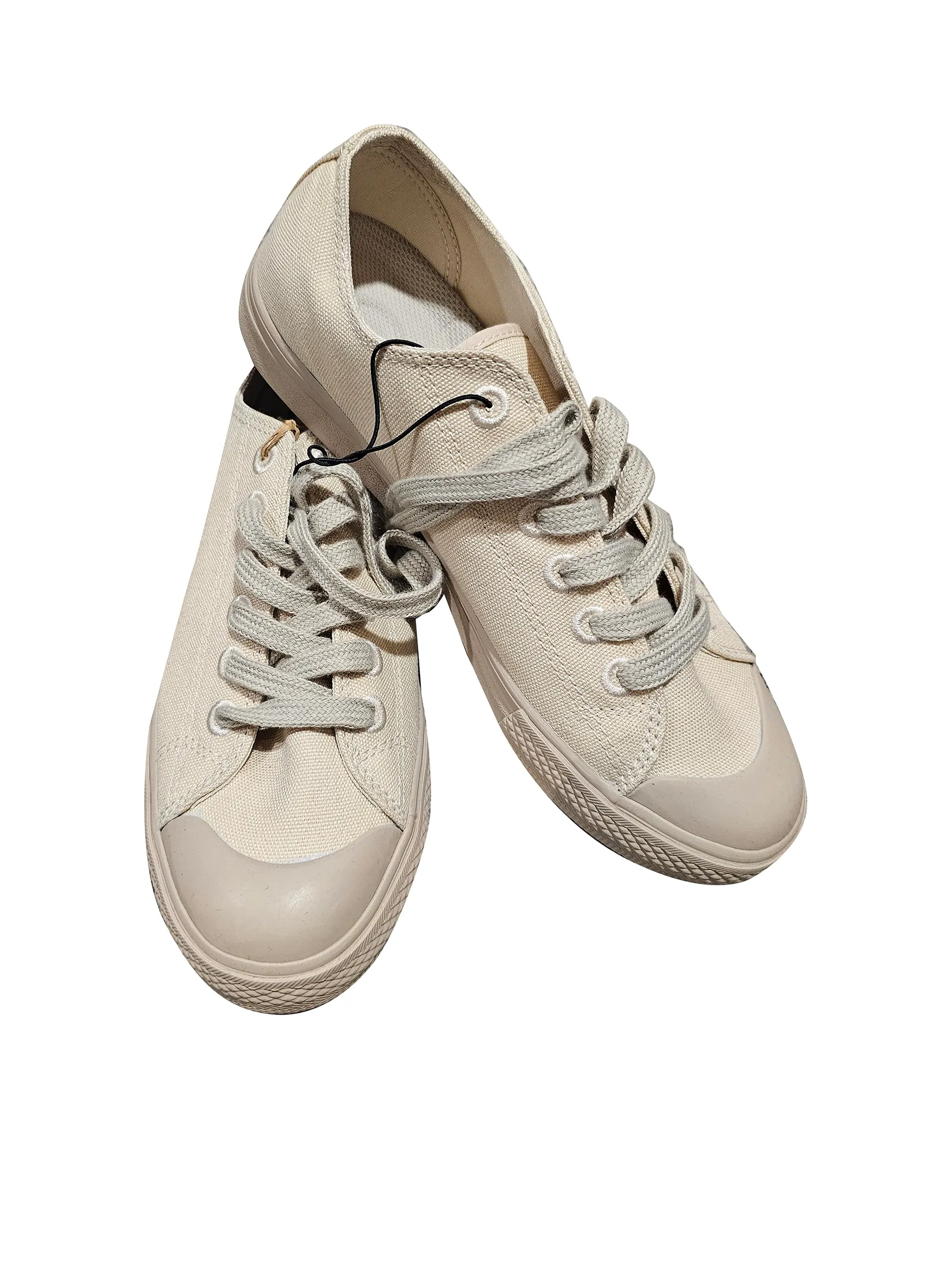 MUJI Women Sneakers Less Tiring Ivory