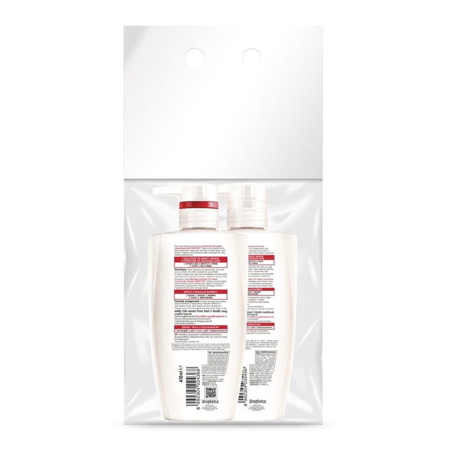 L'Oreal Paris Elseve Total Repair 5 Repairing Shampoo 410 Ml.+Conditioner 410 Ml.