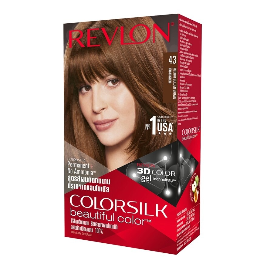 Revlon Colorsilk  43 Medium Golden Brown