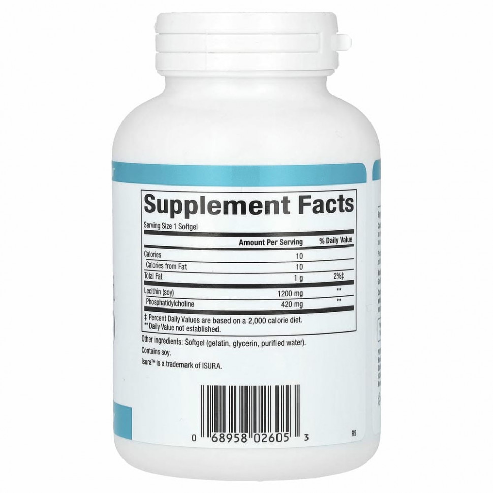 Natural Factors, фосфатидилхолин (ФХ), 420 мг, 90 мягких таблеток