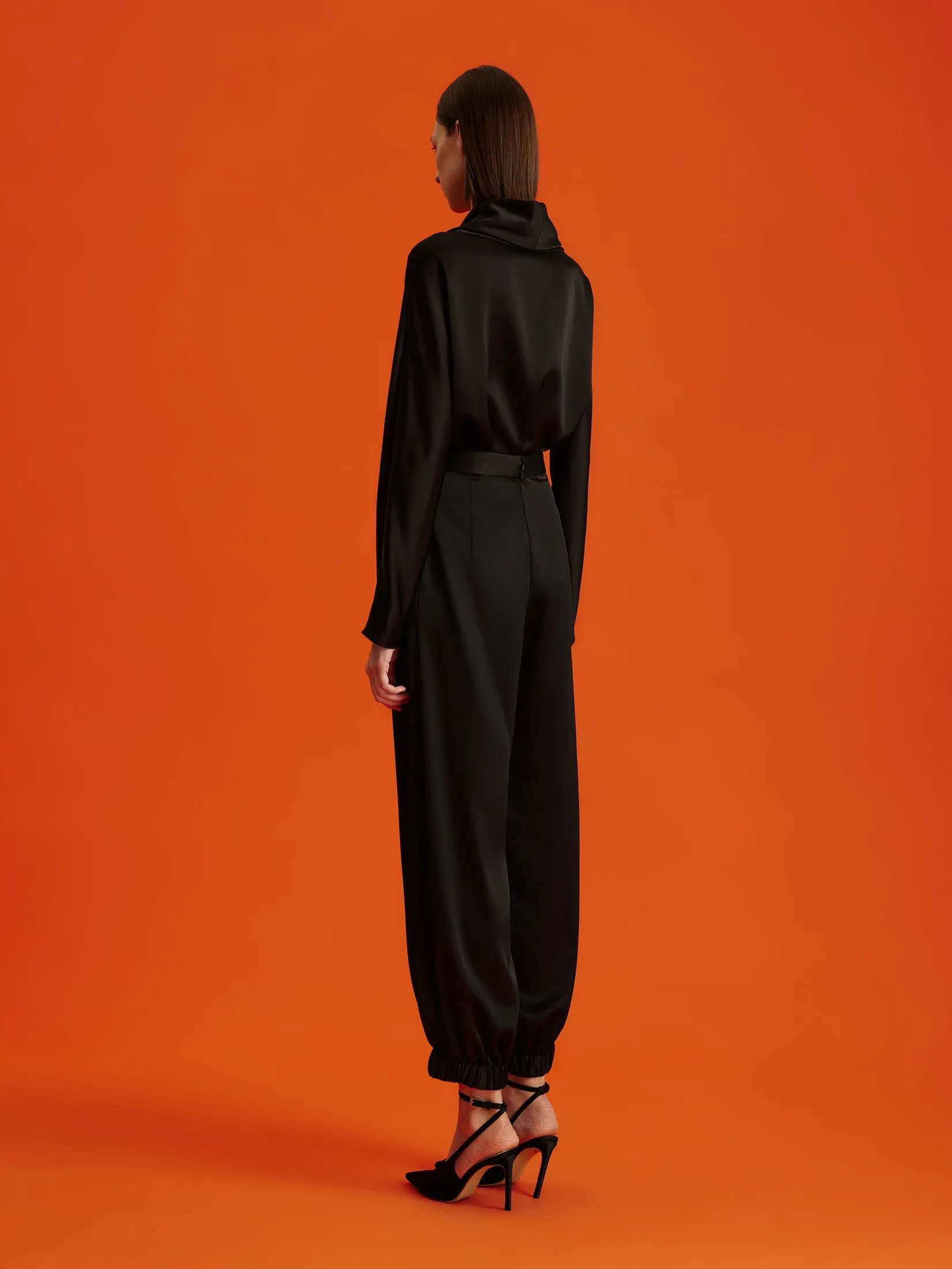 ASAVA (AW24 )Claudette Tapered Women Pants Black