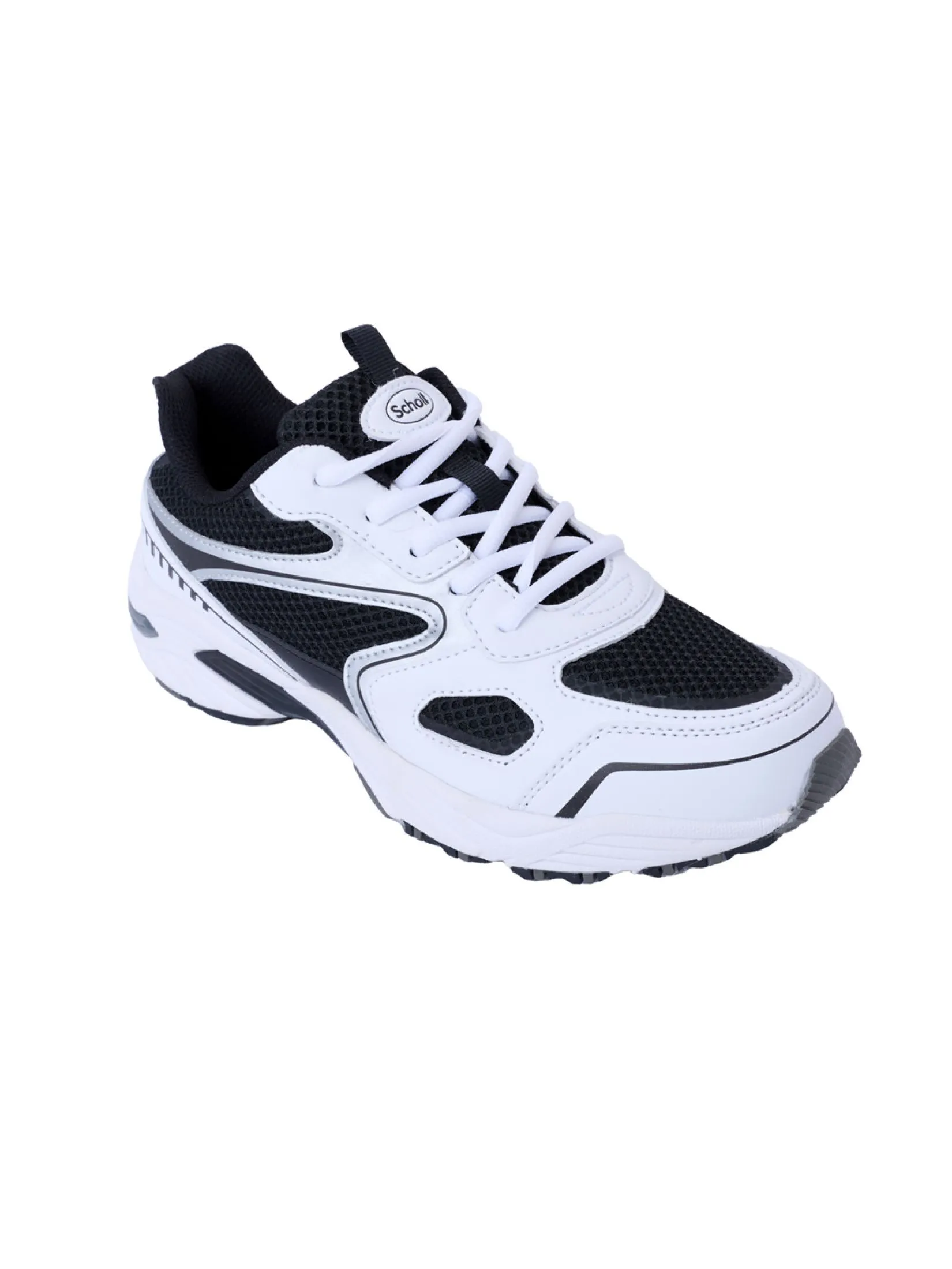 SCHOLL Biom Sprinter Plus Unisex Sneaker - Black / White