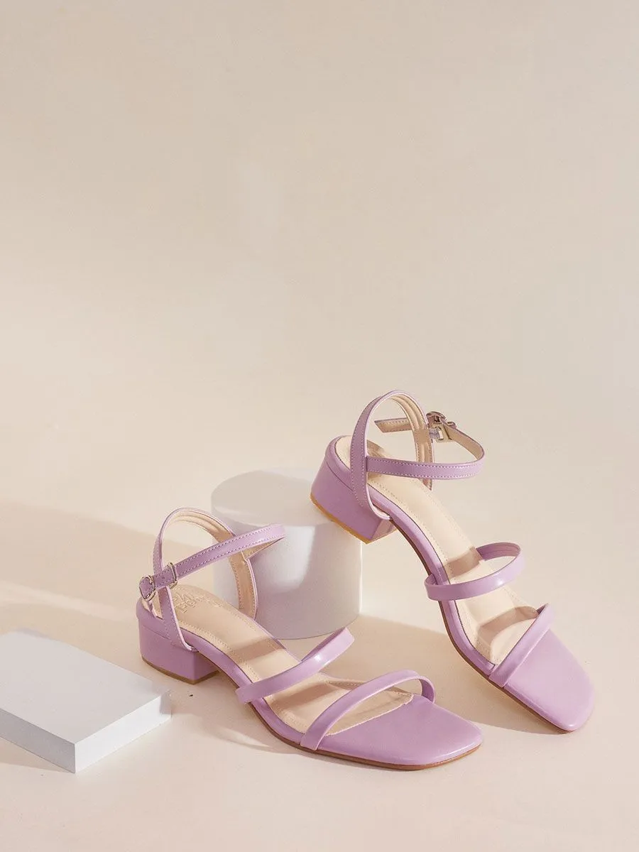 BUCKLE ME Shoes For Every Occasion Lilac Family BM25LAC Triplets Lilac