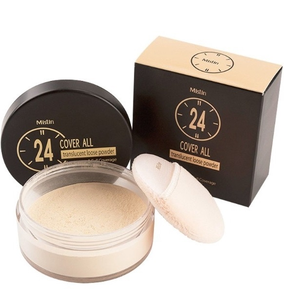 Матирующая устойчивая пудра Mistine Cover all 22 гр