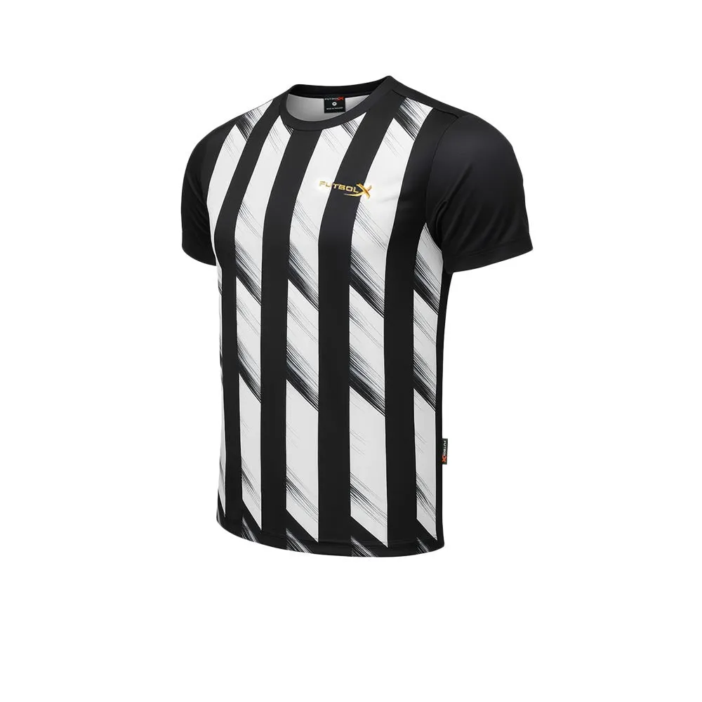 FUTBOLX Team 2025 Stripe Men Training T-Shirt Black - FU635AP008EOTH