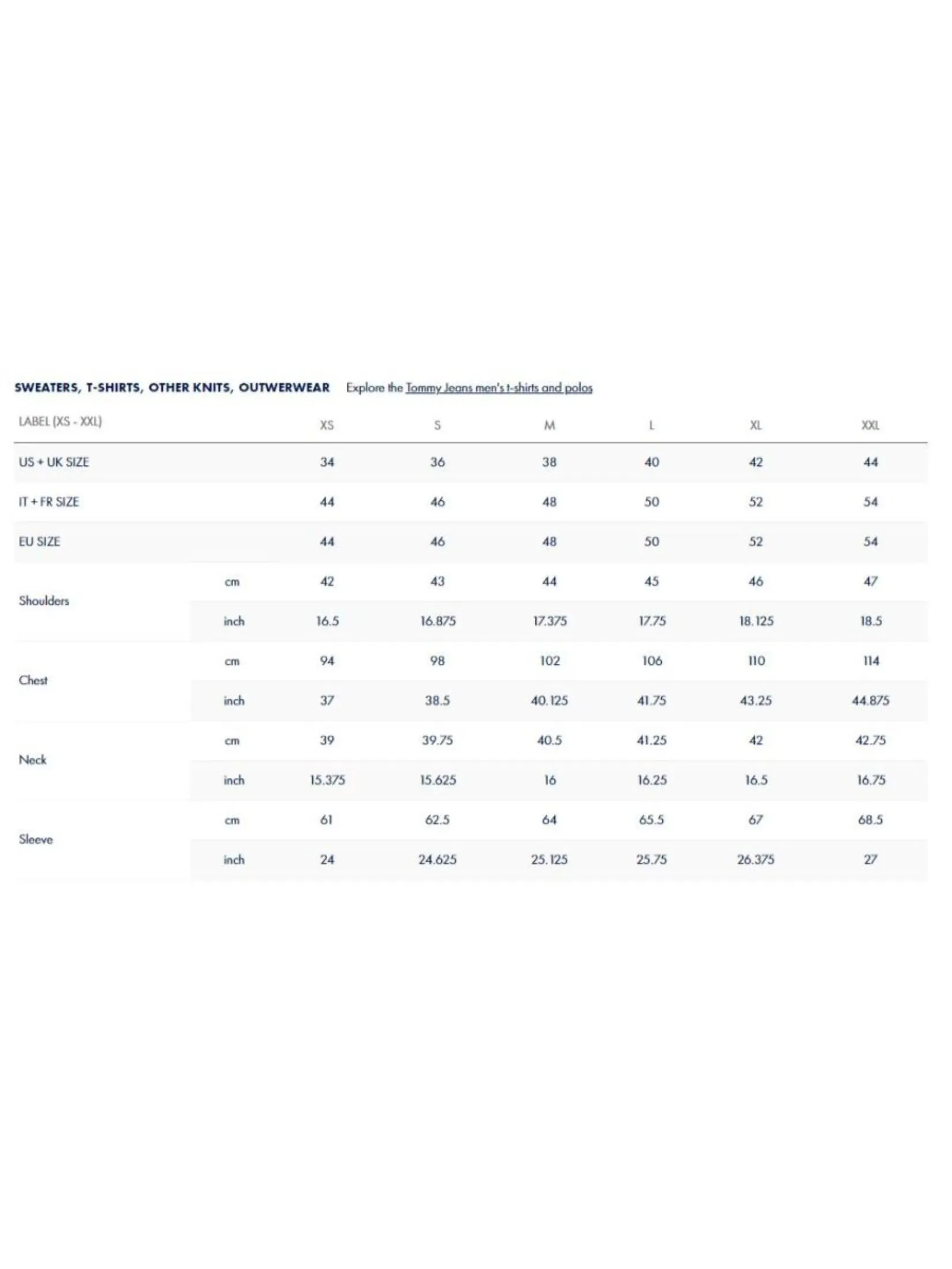 TOMMY HILFIGER MEN TEE - BLACK