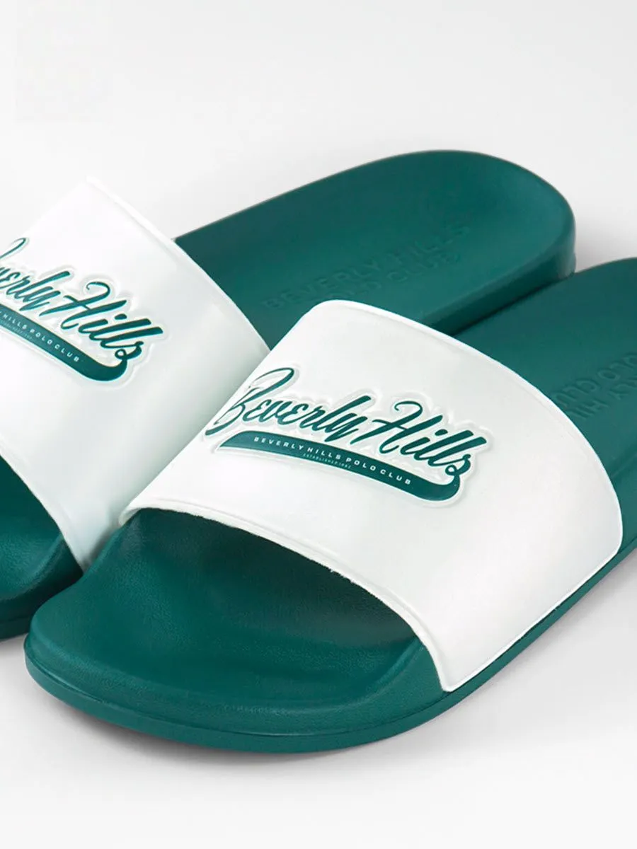 BEVERLY HILLS POLO CLUB Green Sandals Men