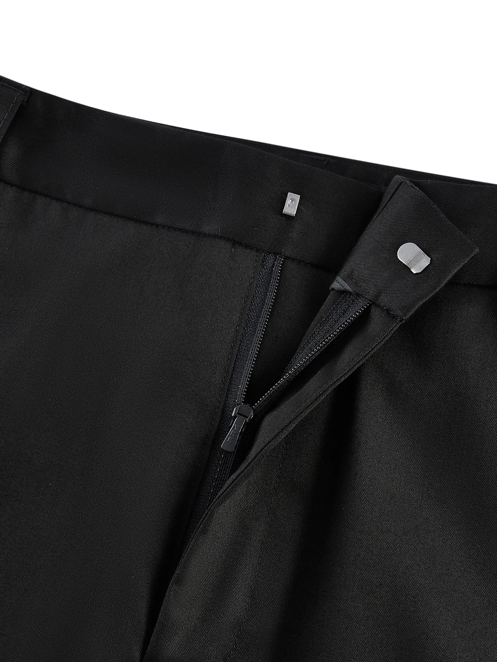 G2000 Women Clothing Cotton Blend Ankle Skinny Casual Pants With Belt Ankle Skinny Shape - Black