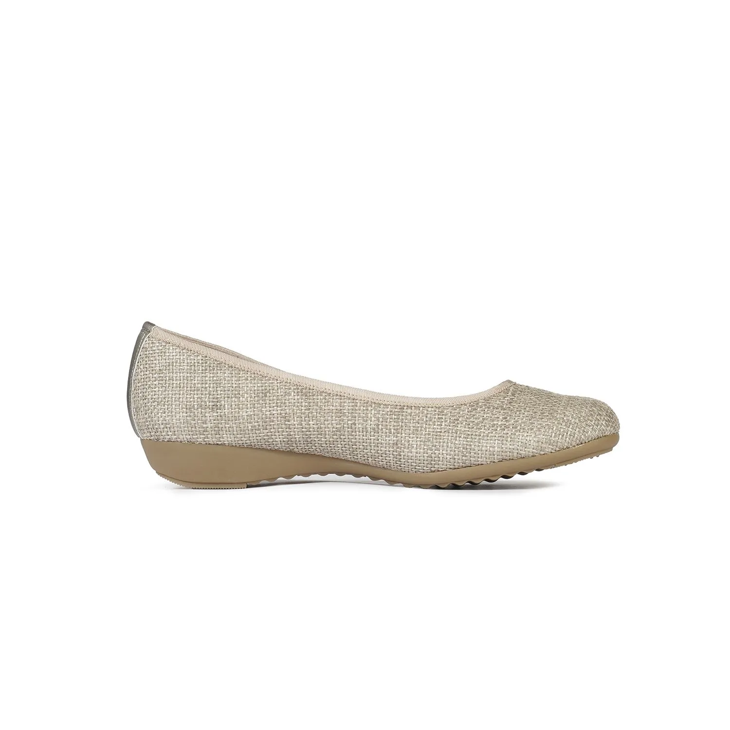 JOLI SNOB Light Gray Women Comfort Flats