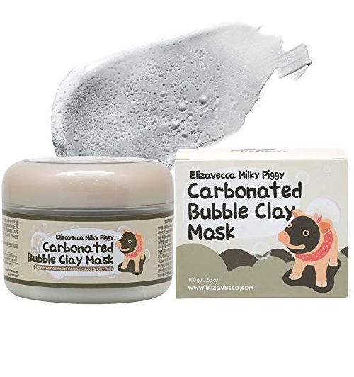 Глиняно - пузырьковая маска Piggy Elizavecca 100 гр