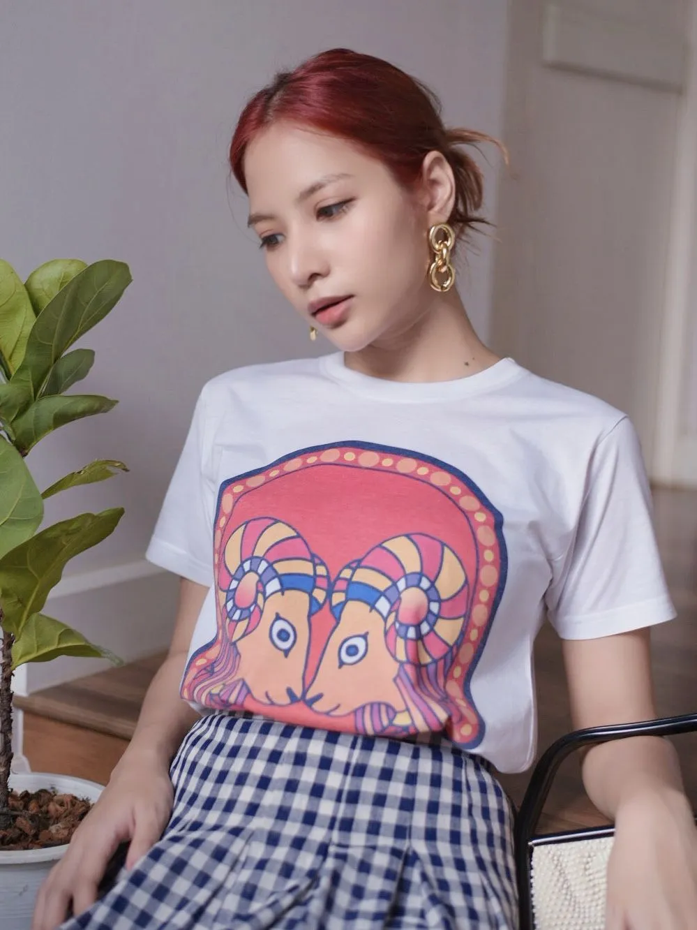 ICONIC White EWE T-SHIRT Model EWE5481