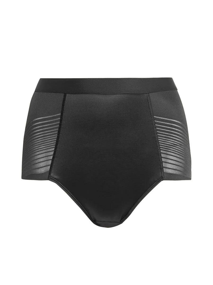 MARKS & SPENCER Firm Control Sheer Stripe No VPL High Leg Knickers T326762H