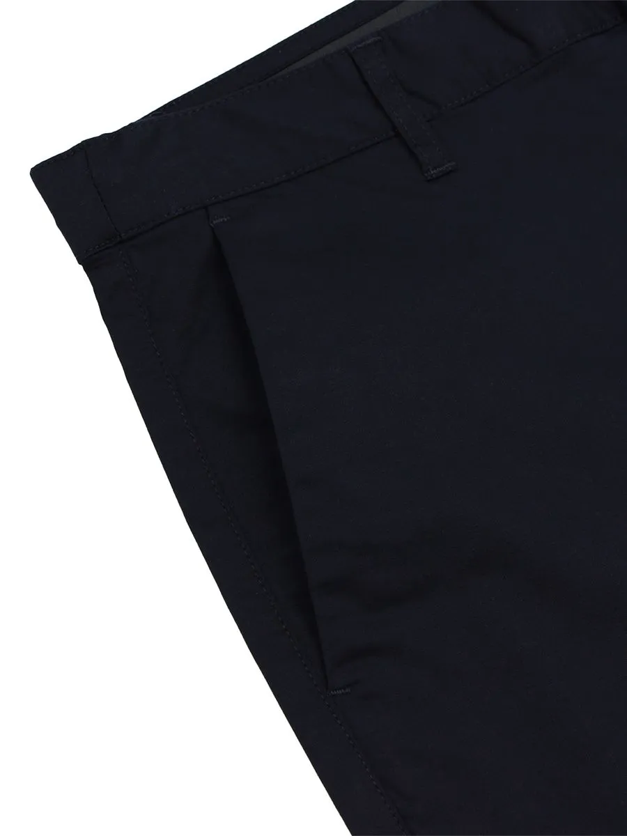 GIORDANO Men's Cotton Spandex Low Rise Skinny Taper Pants Signature navy