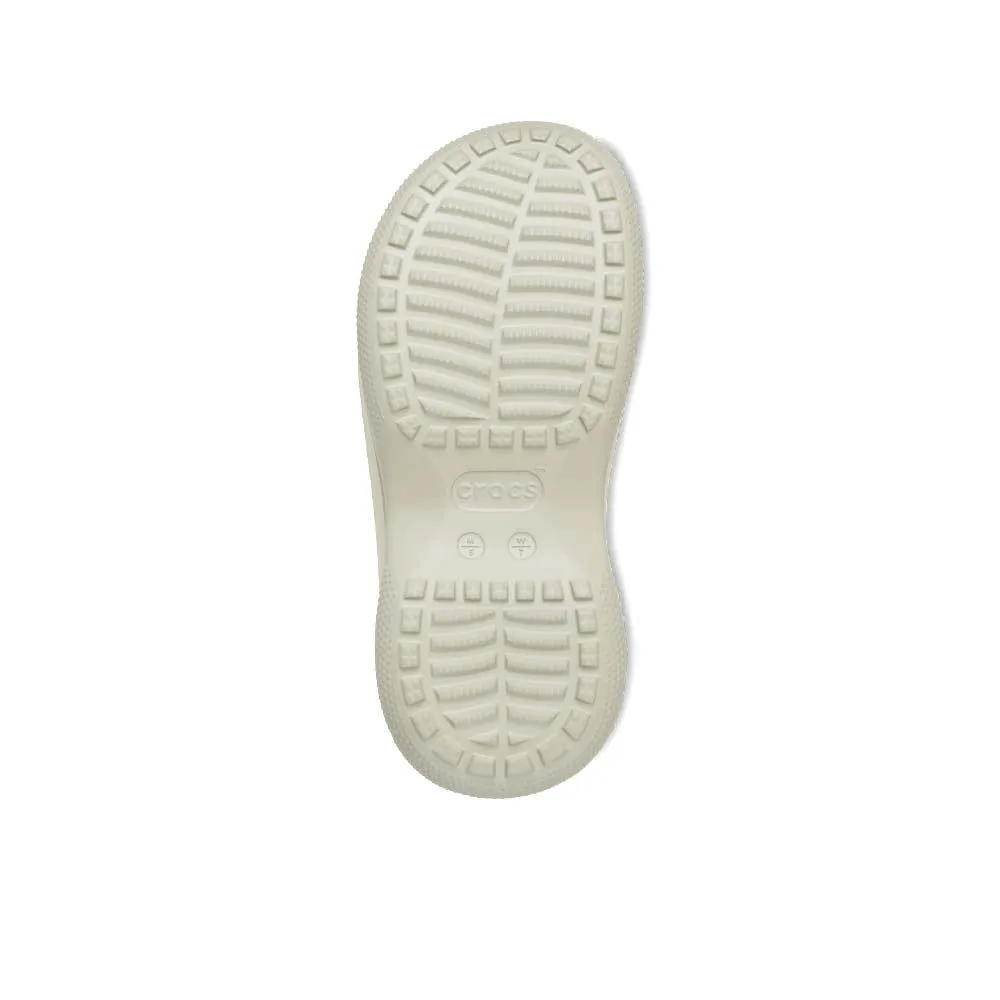 CROCS Unisex Casual Shoes Classic Stacked Clog White - CR024SH030EMTH