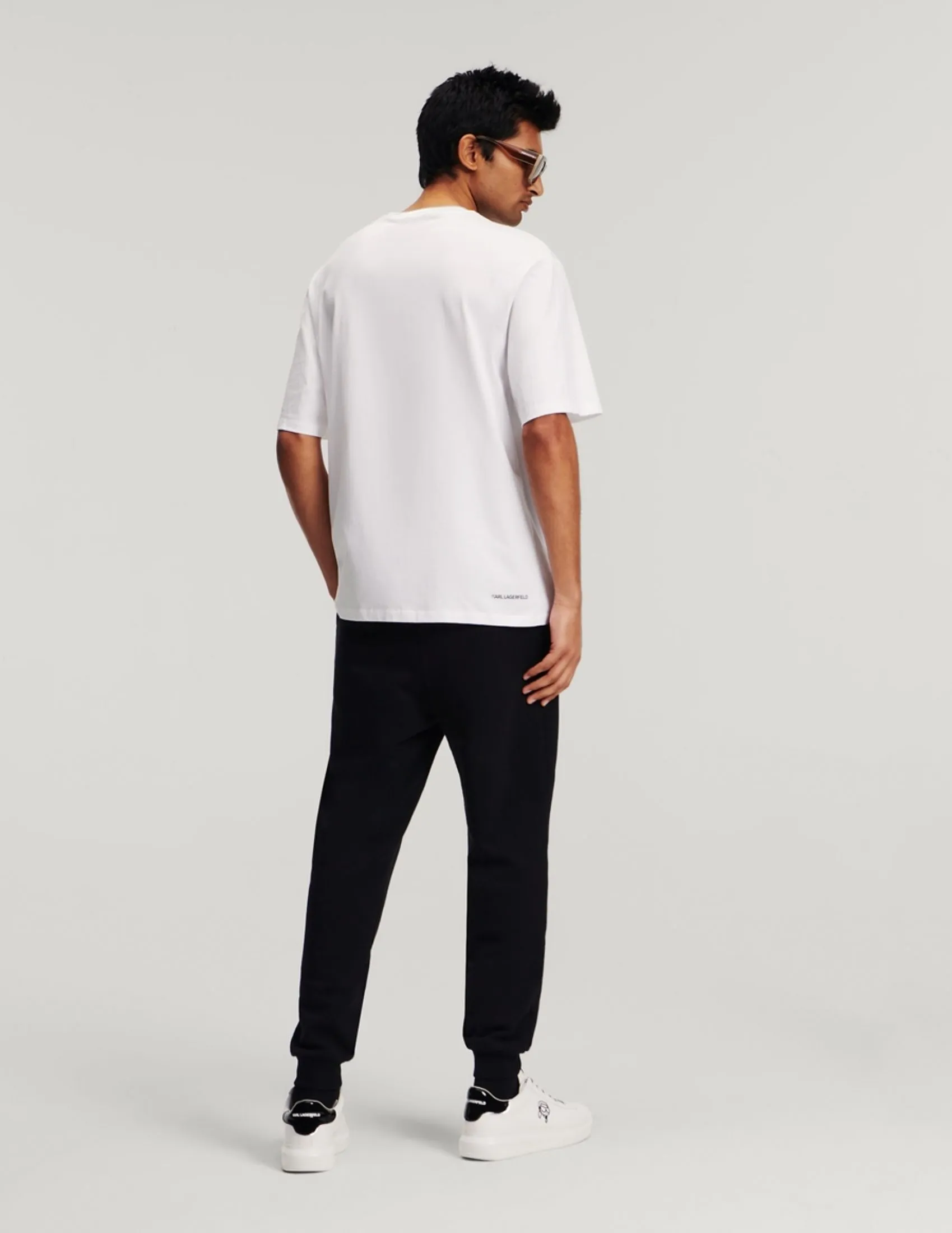 KARL LAGERFELD IKONIK 2.0 MINI COLOUR MEN T-SHIRT WHITE