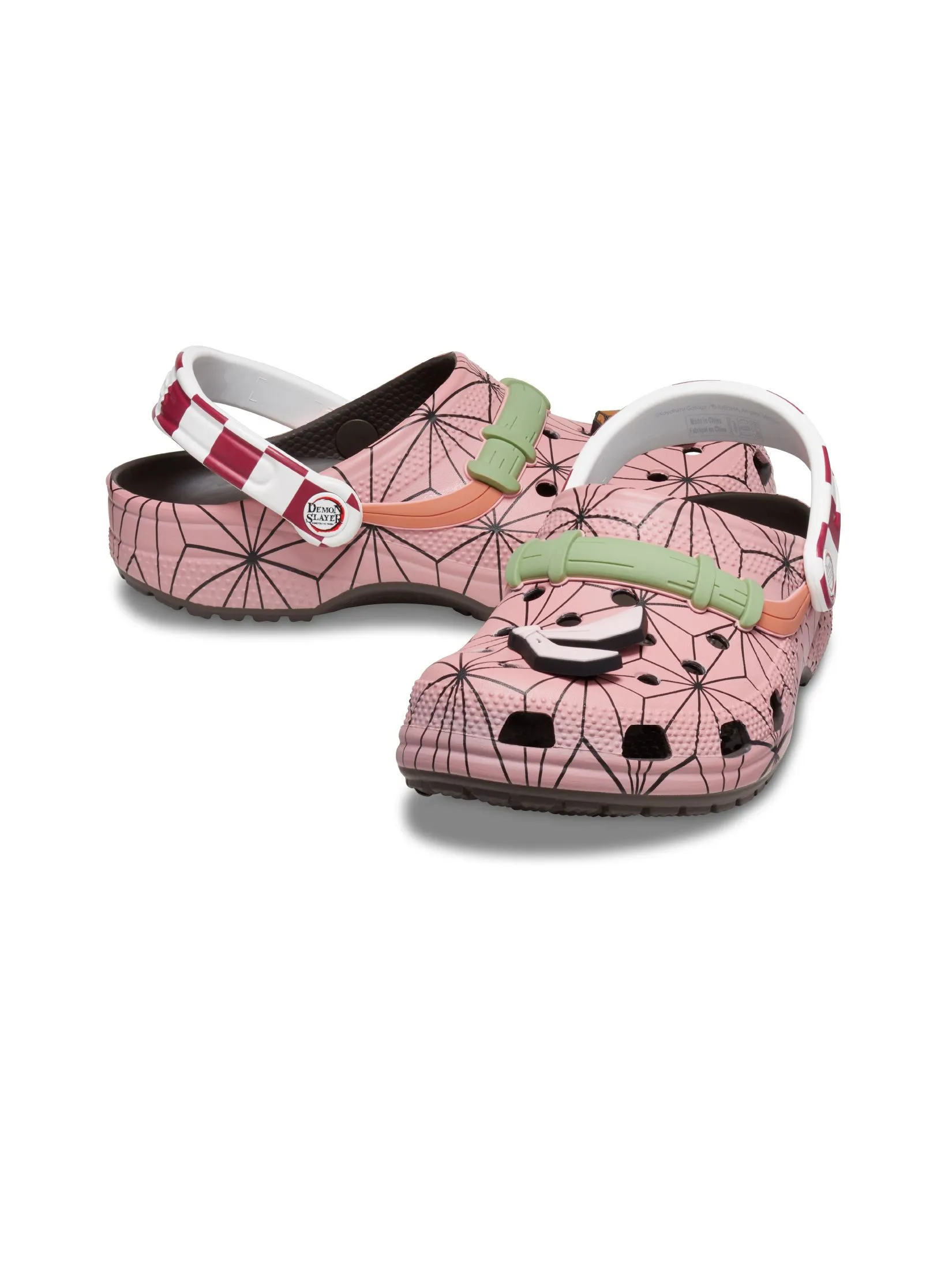 CROCS UNISEX DEMON SLAYER NEZUKO CLASSIC CLOG - ESPRESSO