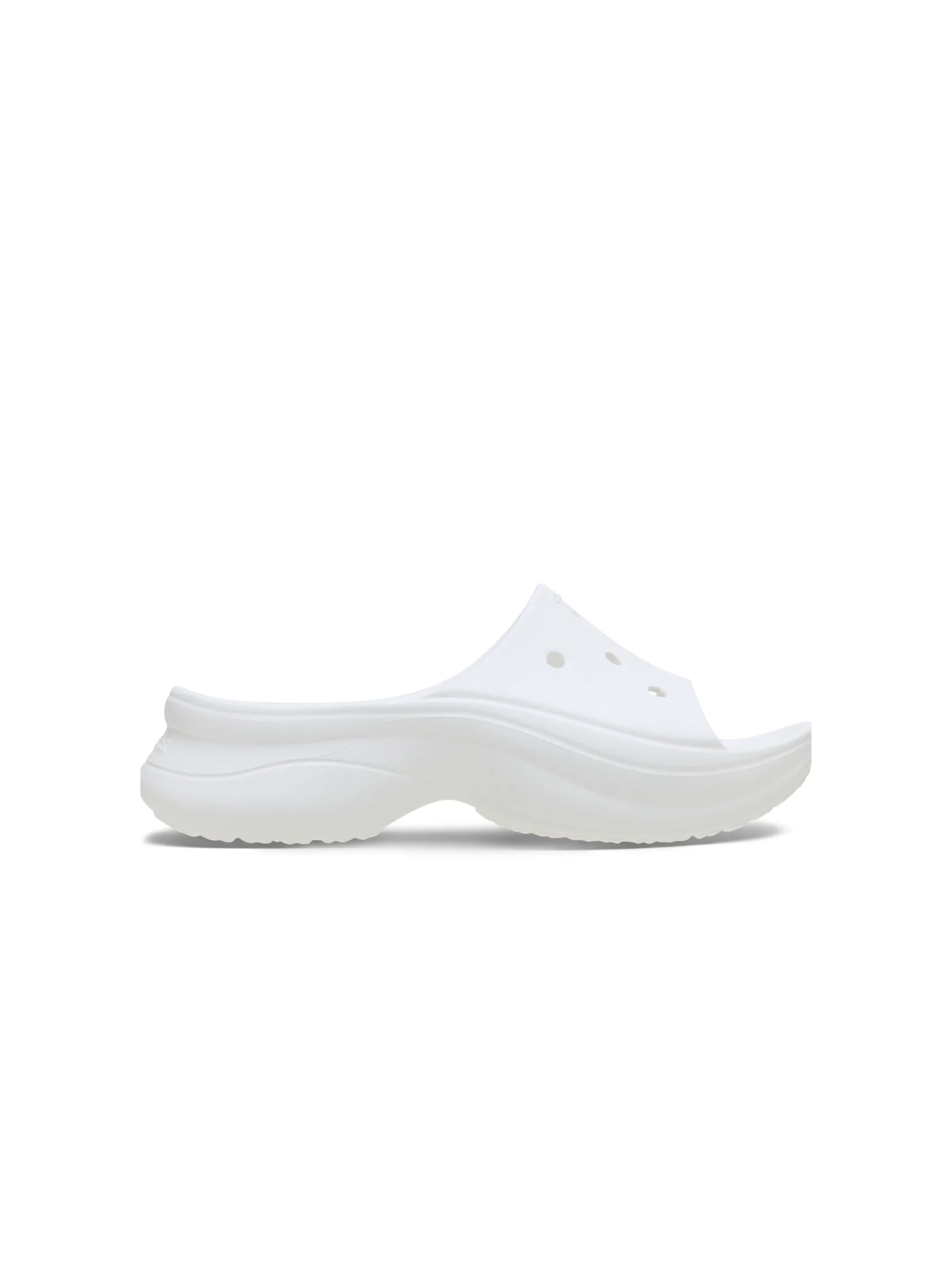 CROCS WOMEN'S  BAE SLIDE - WHITE