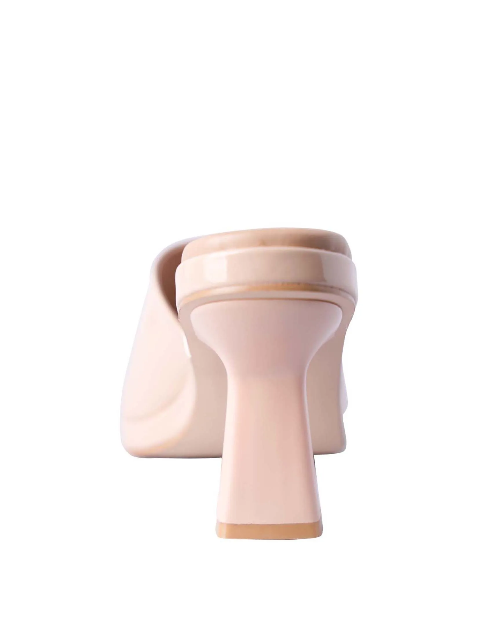 VILLAINS SF GENTLE BREEZE Women's Heeled Sandals BEIGE PATENT