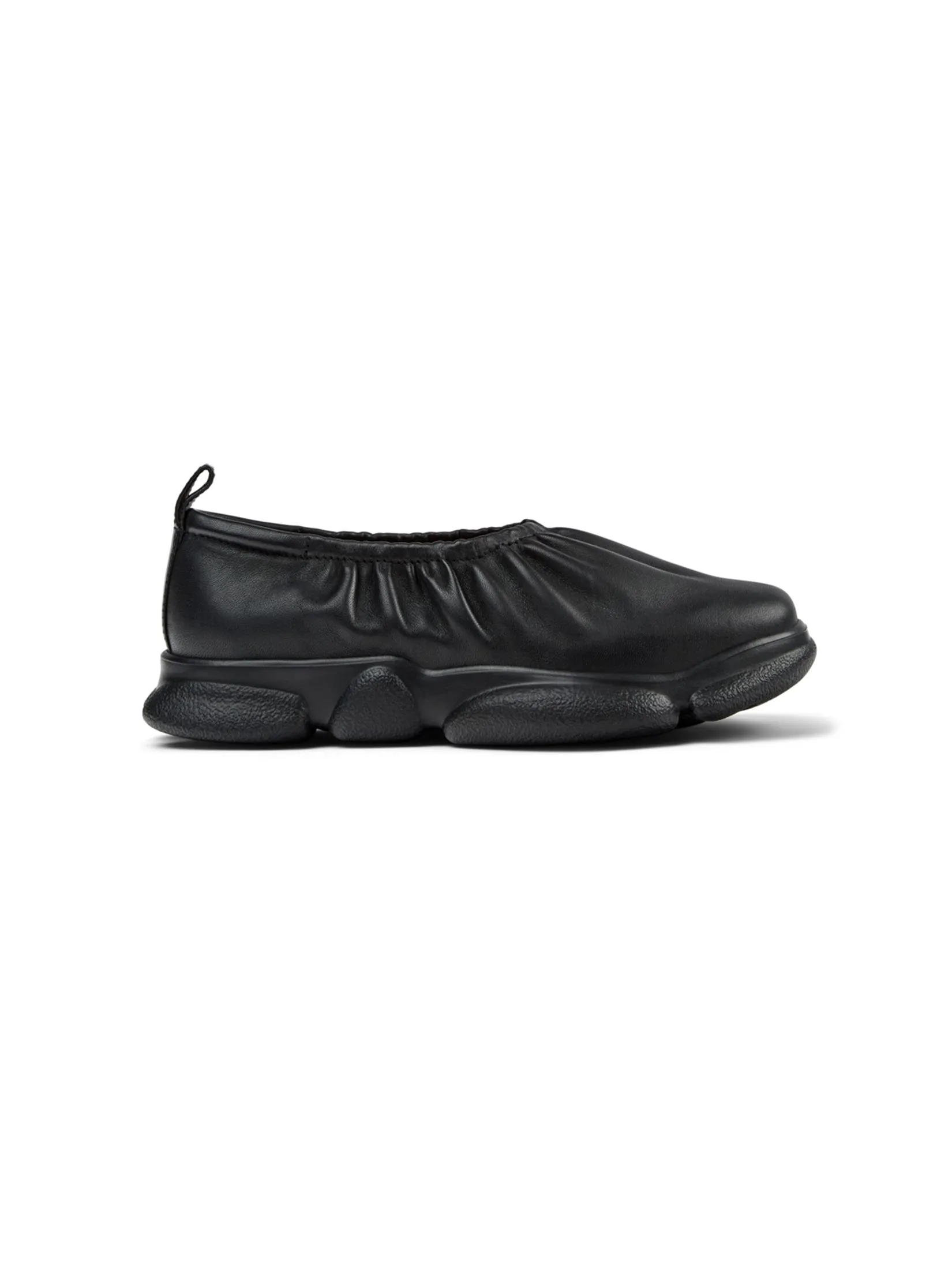 CAMPER Women Ballerina Shoes Karst Black