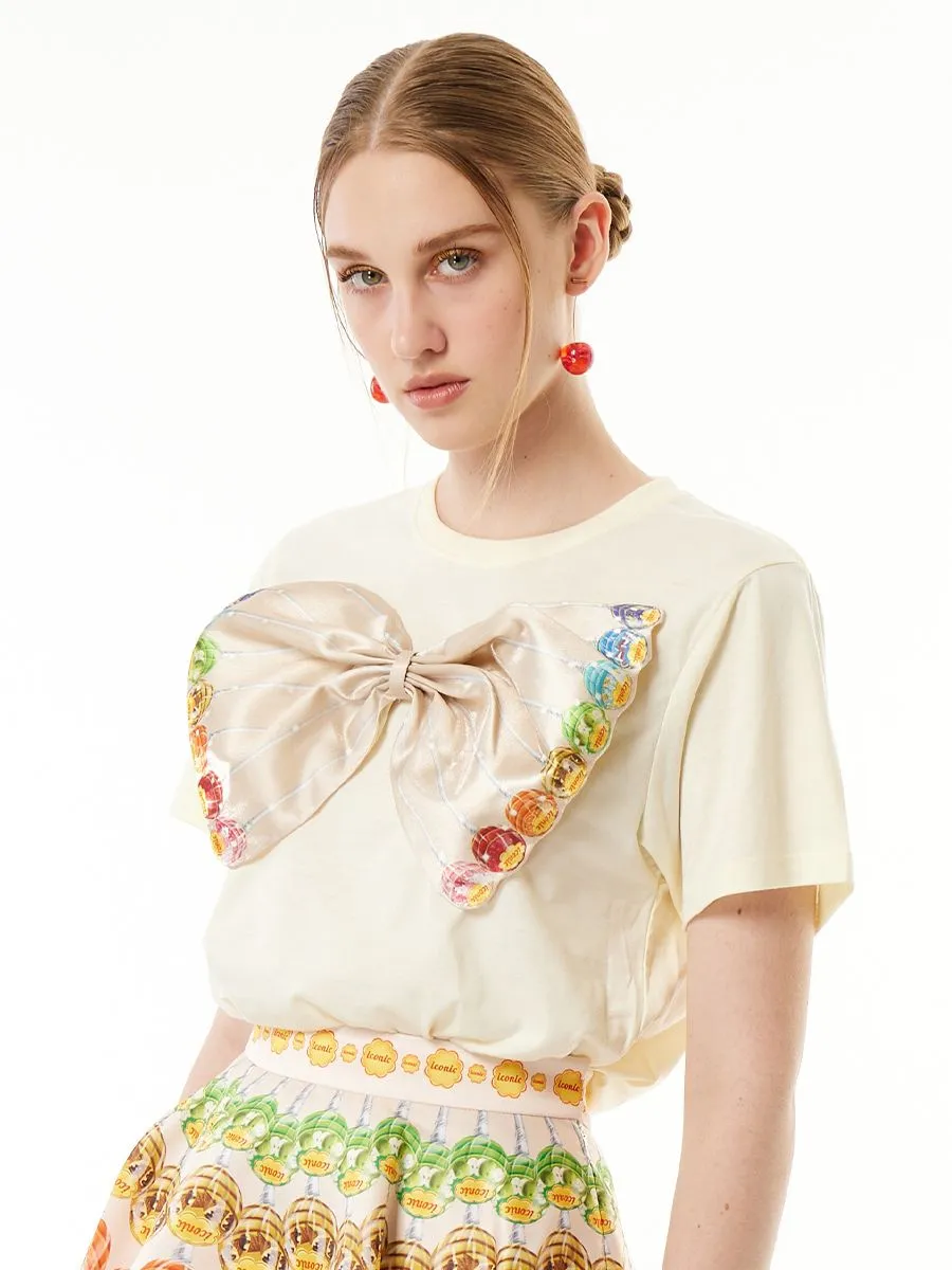 ICONIC WOMAN CREAM CLOETTA T-SHIRT