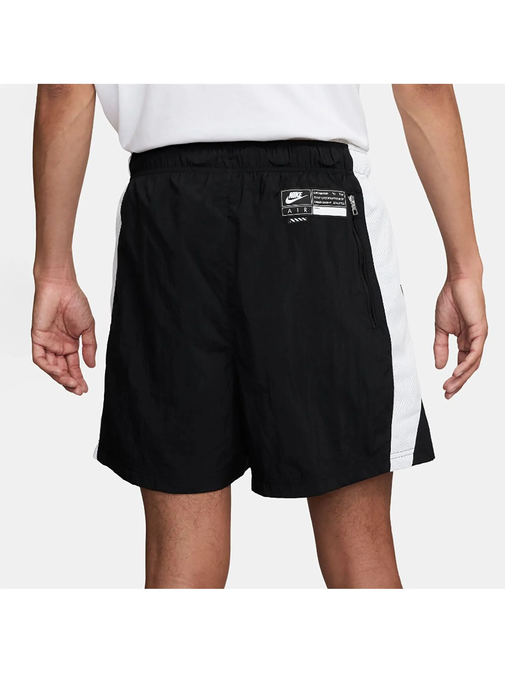 NIKE Men Shorts Air Woven Black/White/White