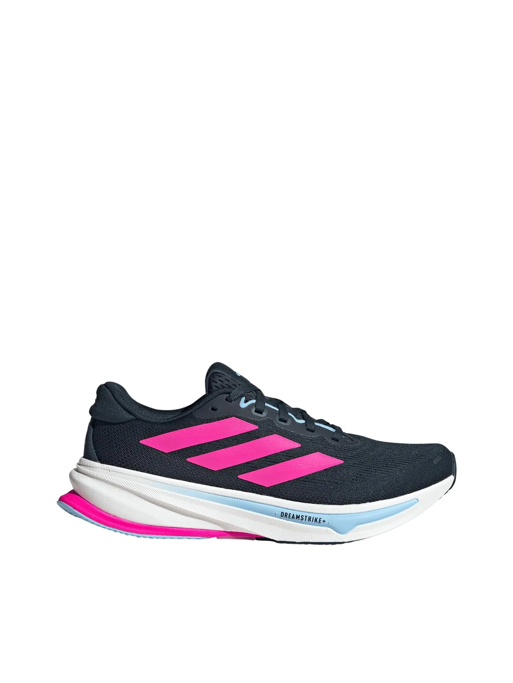 ADIDAS Women Running Shoes Supernova Rise 2 JQ7690 Aurora Ink / Shock Pink / Glow Blue