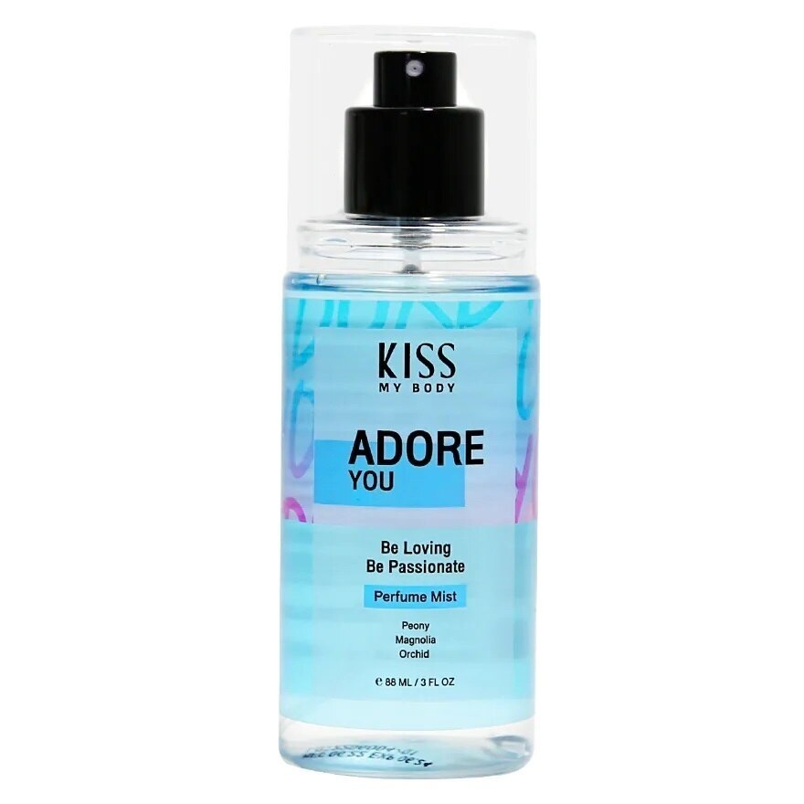 Kiss My Body Perfume Mist Adore You 88 Ml. สเปรย์น้ำหอม