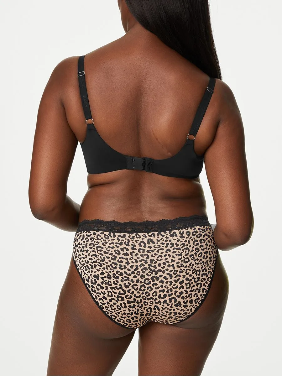 MARKS & SPENCER Women Knickers High Leg 4 pk Multi-Color