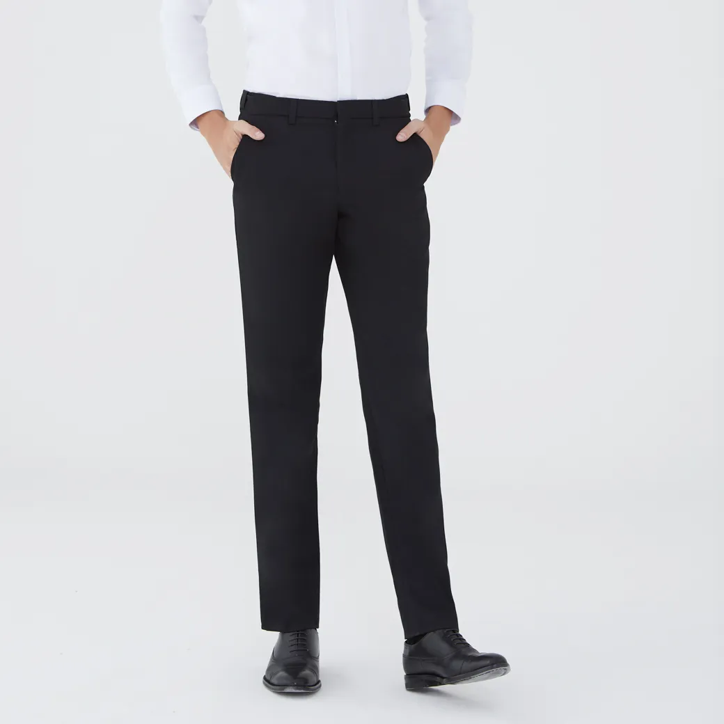 ARROW ARROW EASY MOVE BUSINESS PANTS SLIM FIT BLACK MECM8A6BL