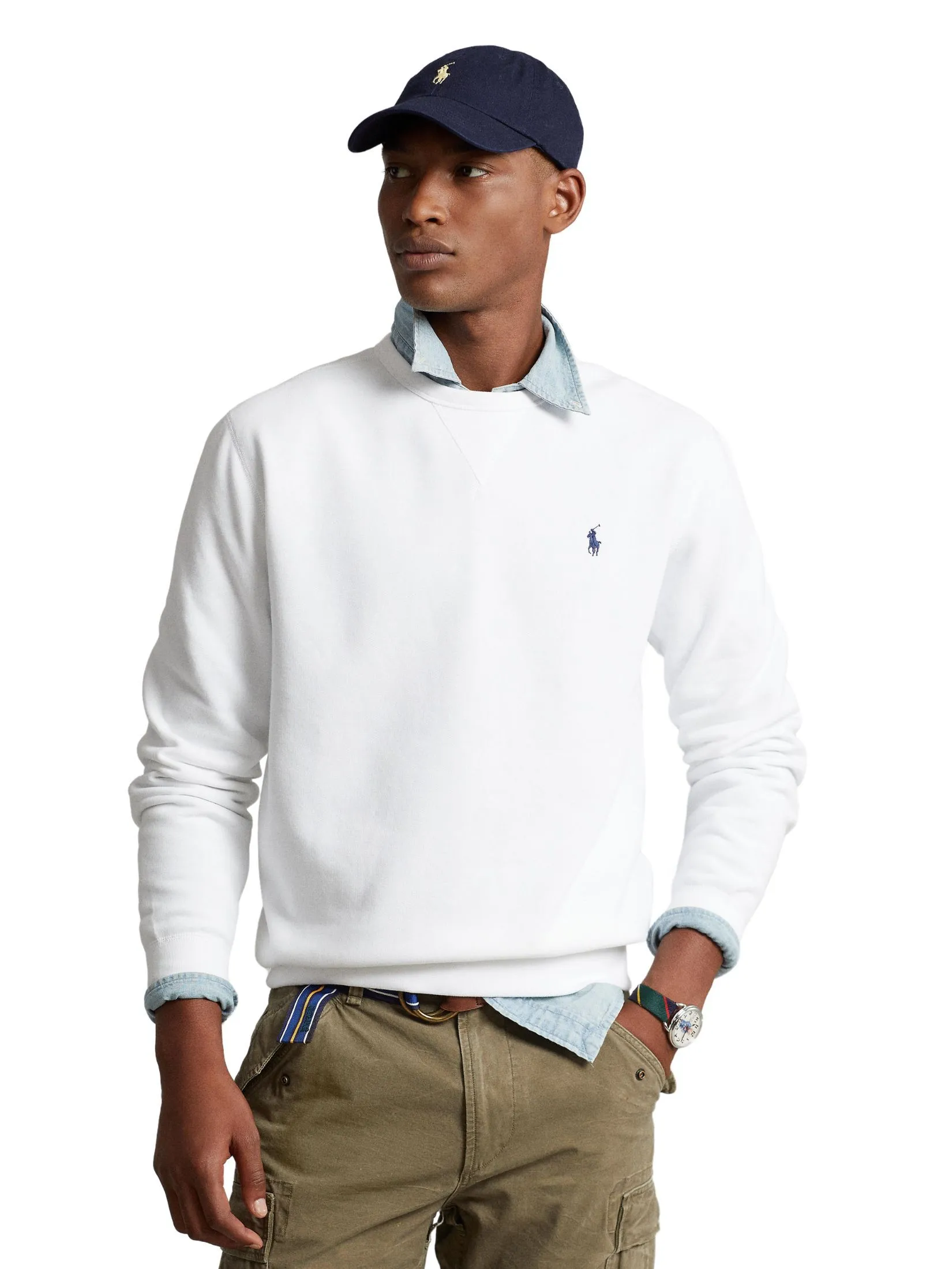 POLO RALPH LAUREN Pullover Men MNPOKNI16820351 White