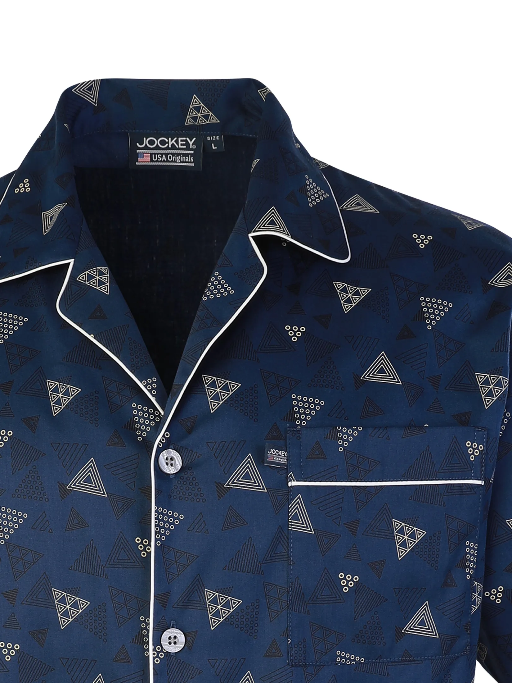 JOCKEY UNDERWEAR Men s SLEEPWEAR SHORT SLEEVE/PANTS NAVY