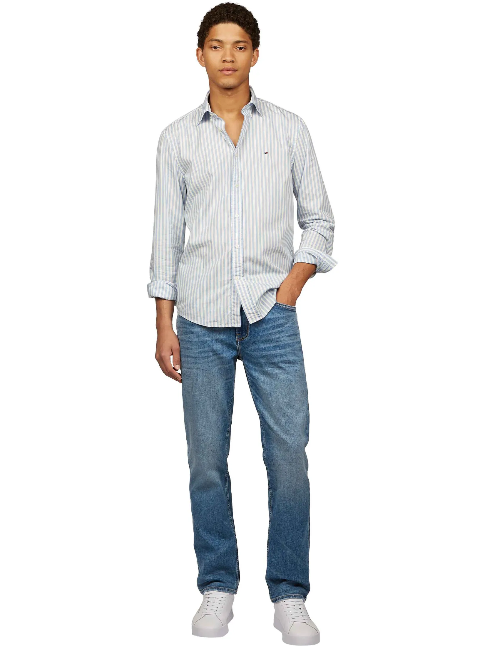 TOMMY HILFIGER MEN JEANS Denim Straight