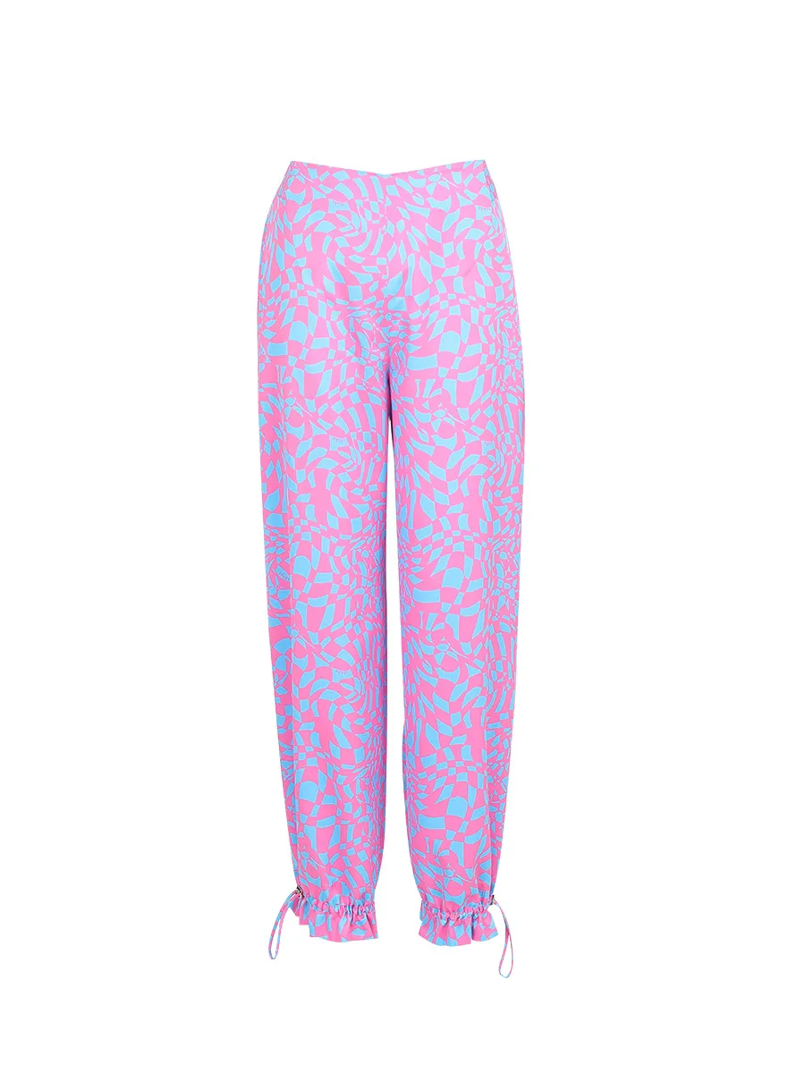 SHAKA Woman Pants Retro Blue