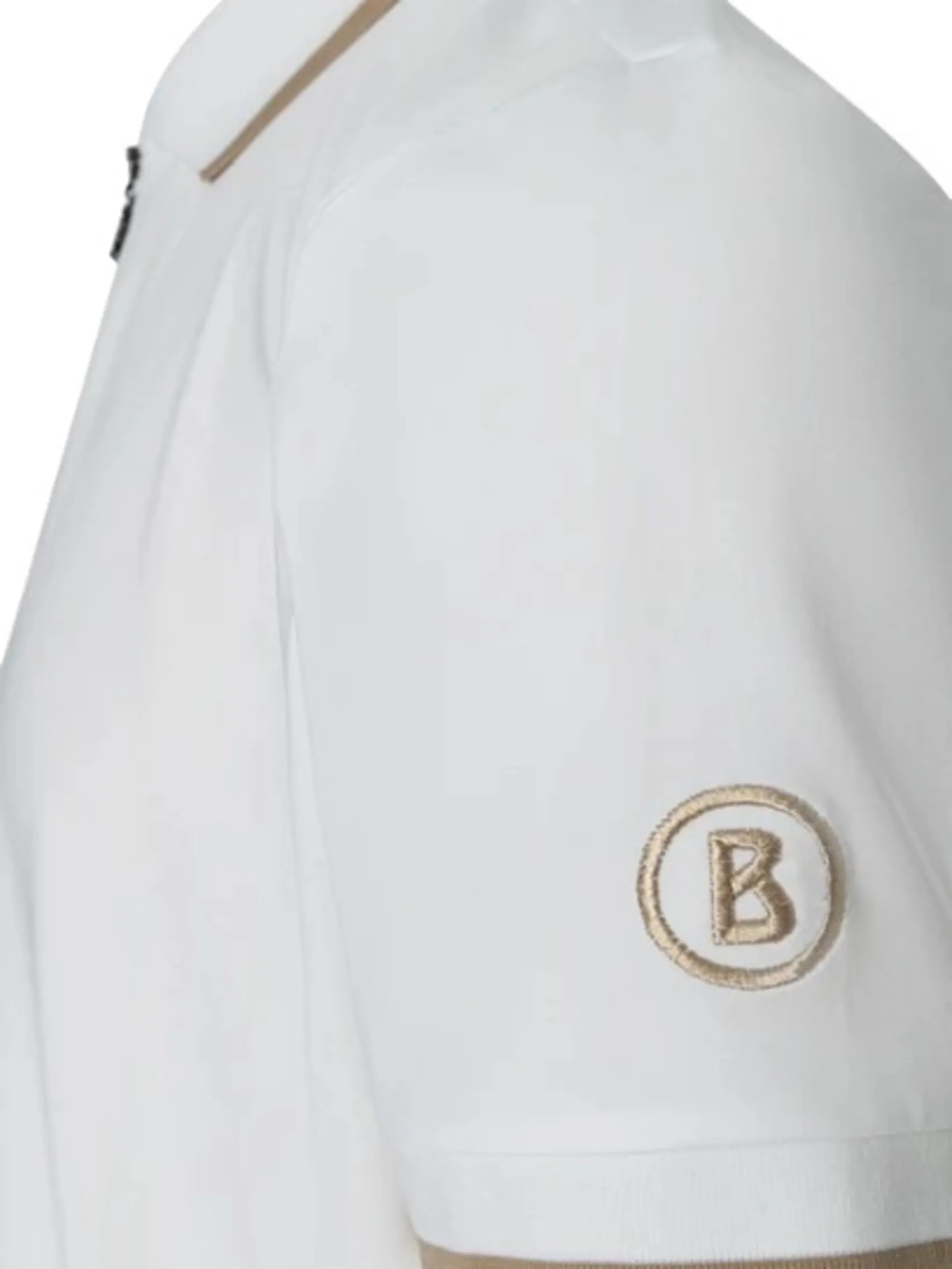 BOGNER MEN CODY HALF SLEEVE POLO IN WHITE