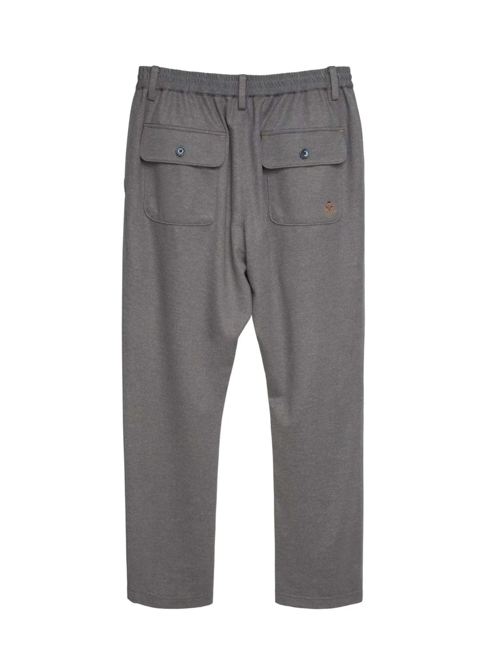 TAKEO KIKUCHI MEN GREY WOOL LIKE JERSEY AND COMFY PANTS