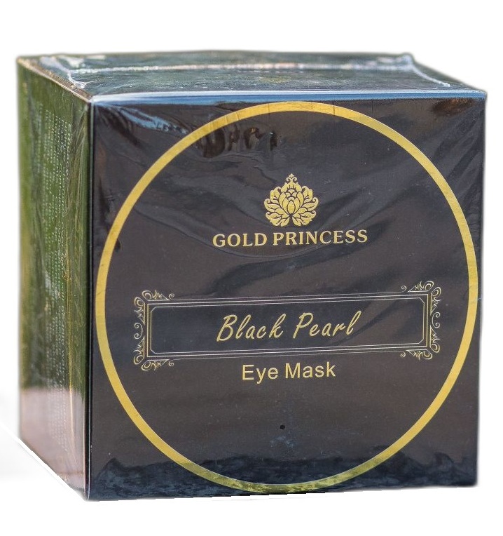 Гидрогелевые патчи с черным жемчугом и коллагеном Gold Princess 60 шт