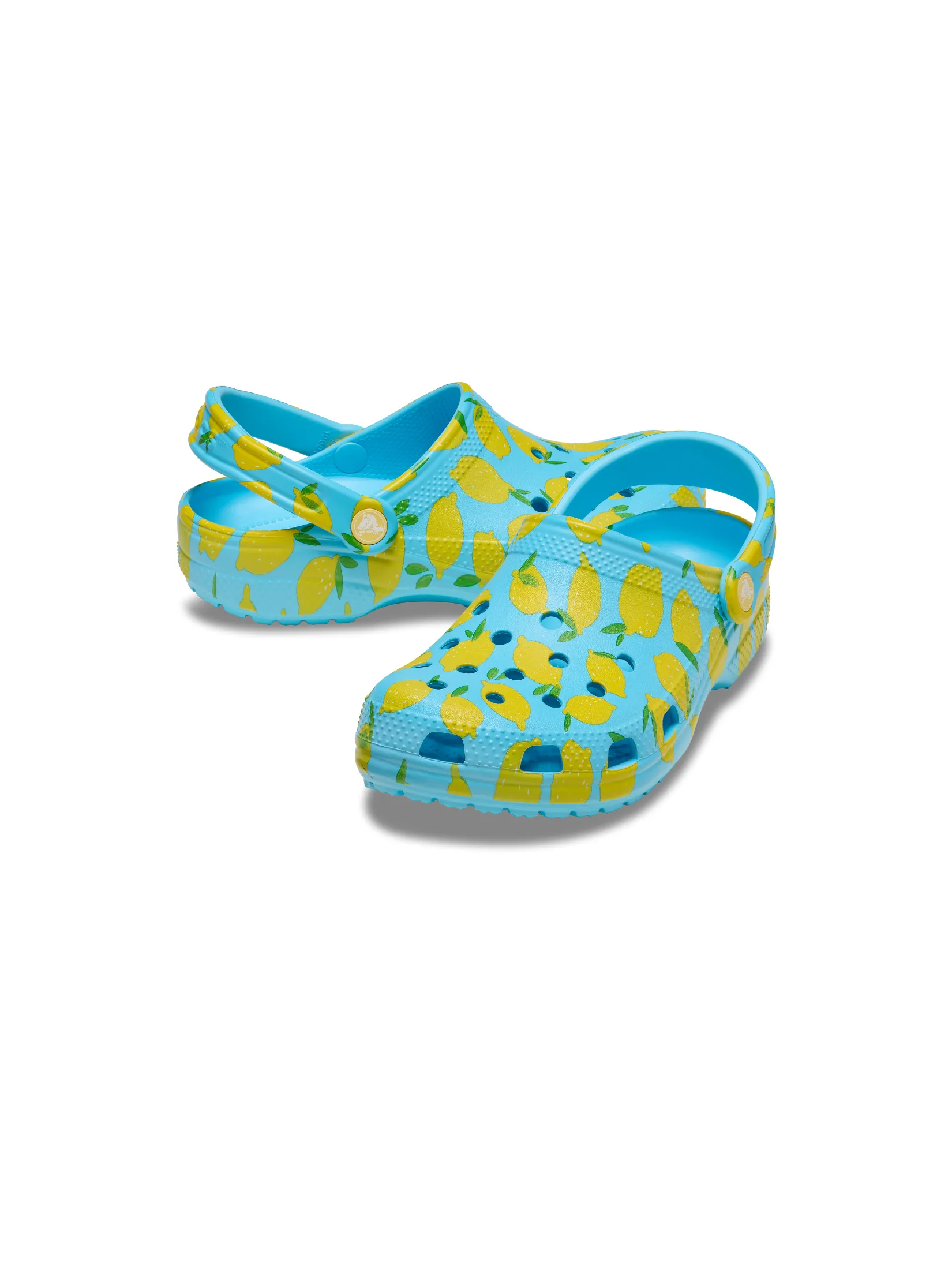 CROCS UNISEX CLASSIC FRESH FRUITS CLOG - TINTED GLASS