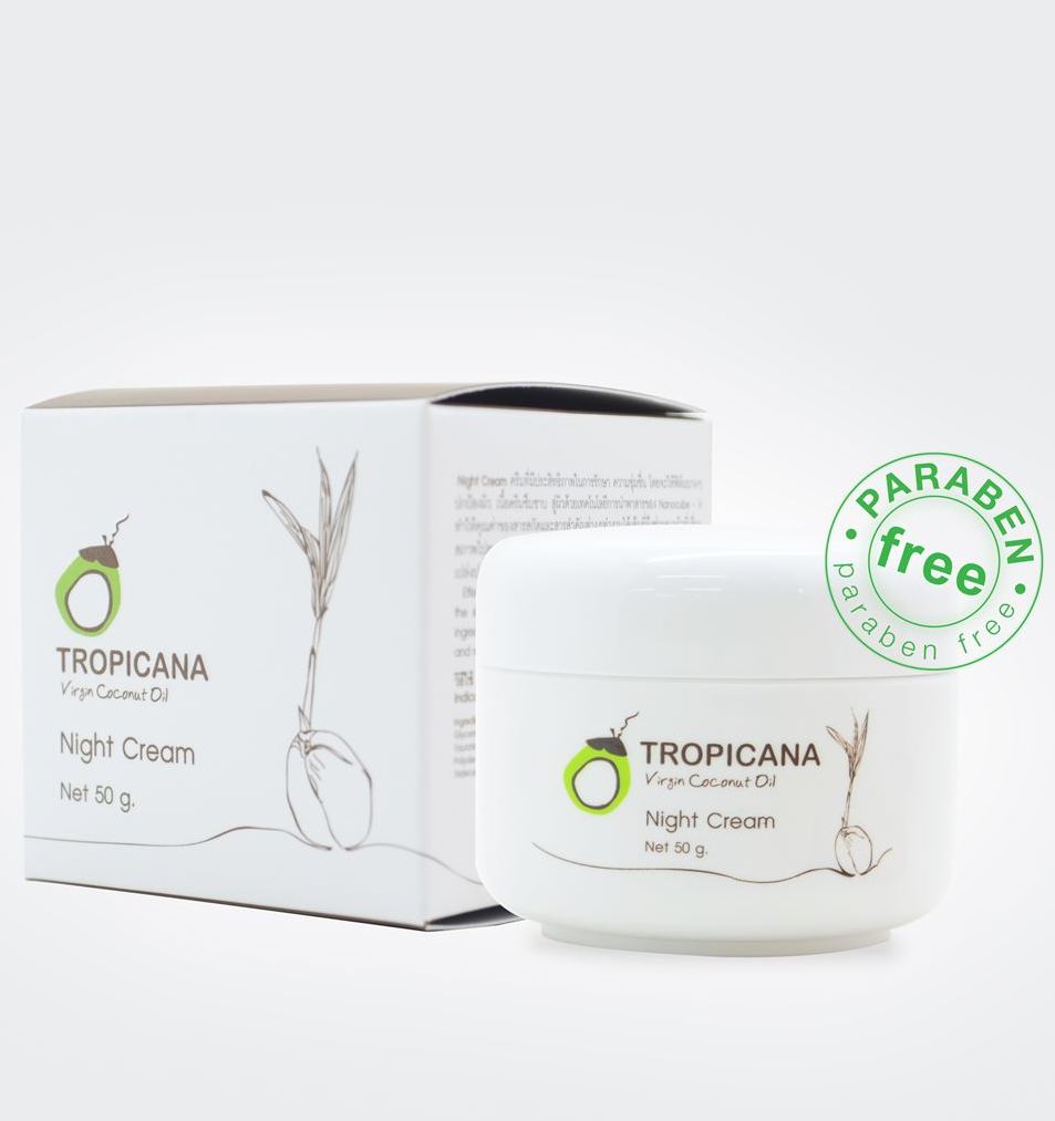 Ночной крем на основе кокоса Тропикана 50 гр