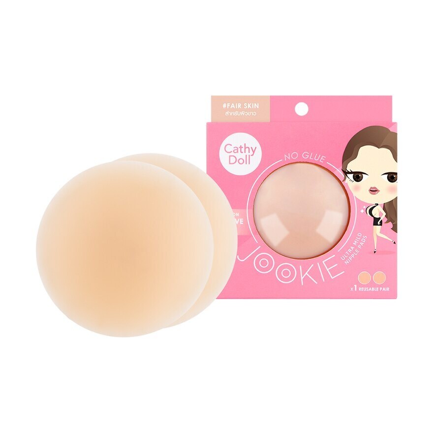 Cathy Doll Jookie Ultra Mild Nipple Pads 8cm. Fair Skin - Fair Skin