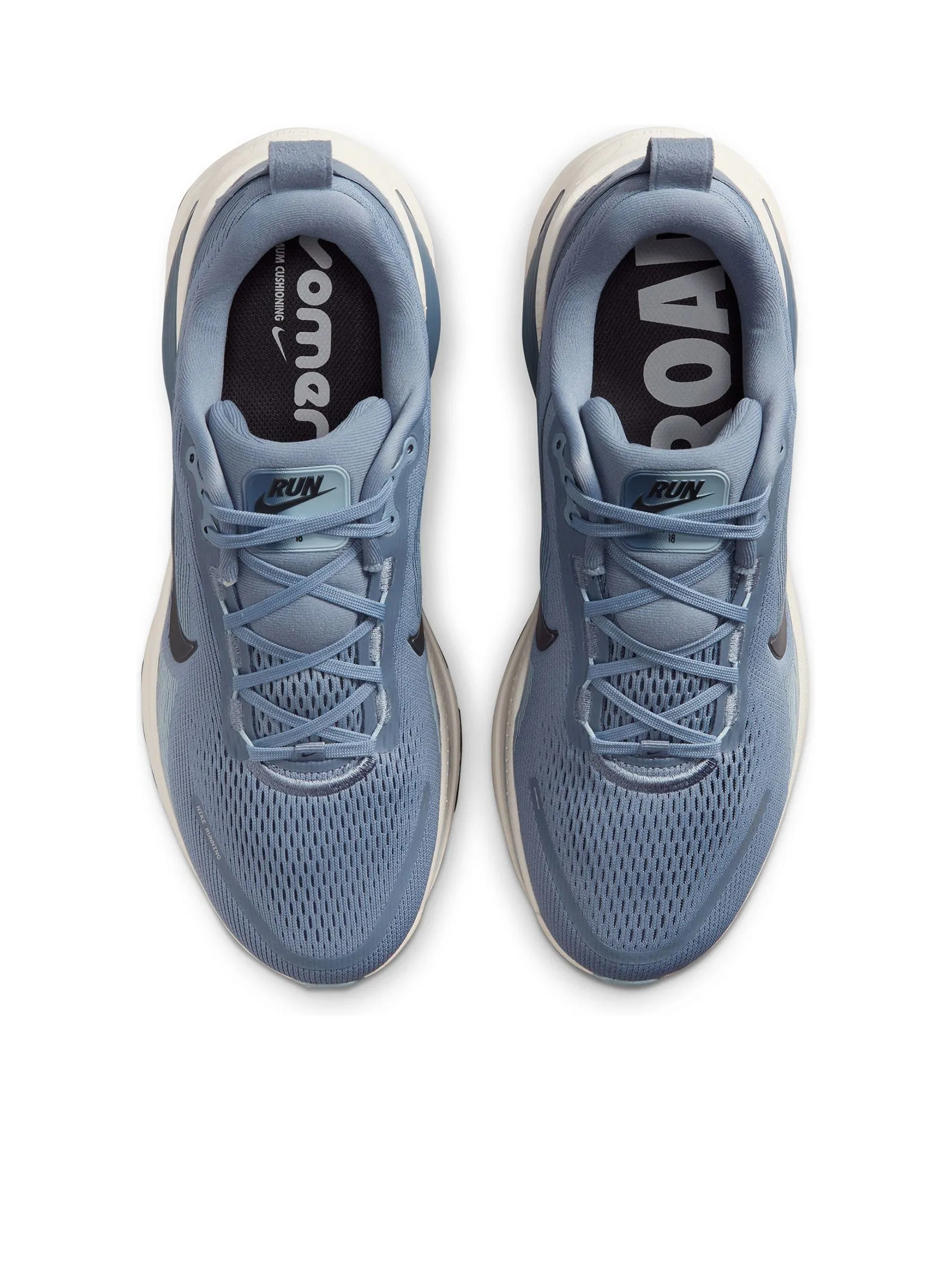 NIKE Men Running Shoes Vomero 18 HM6803-402 Ashen Slate/Anthracite-Diffused Blue