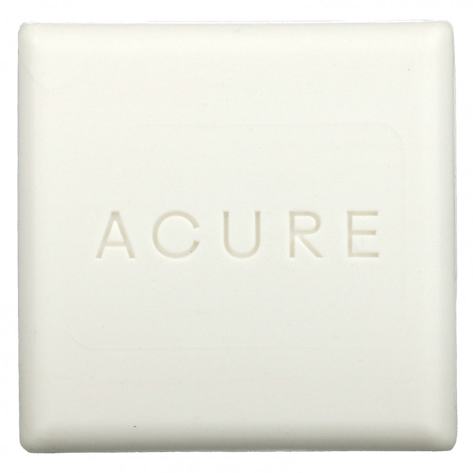 Acure, Серьезно успокаивающее очищающее мыло для лица, 113 г (4 унции)