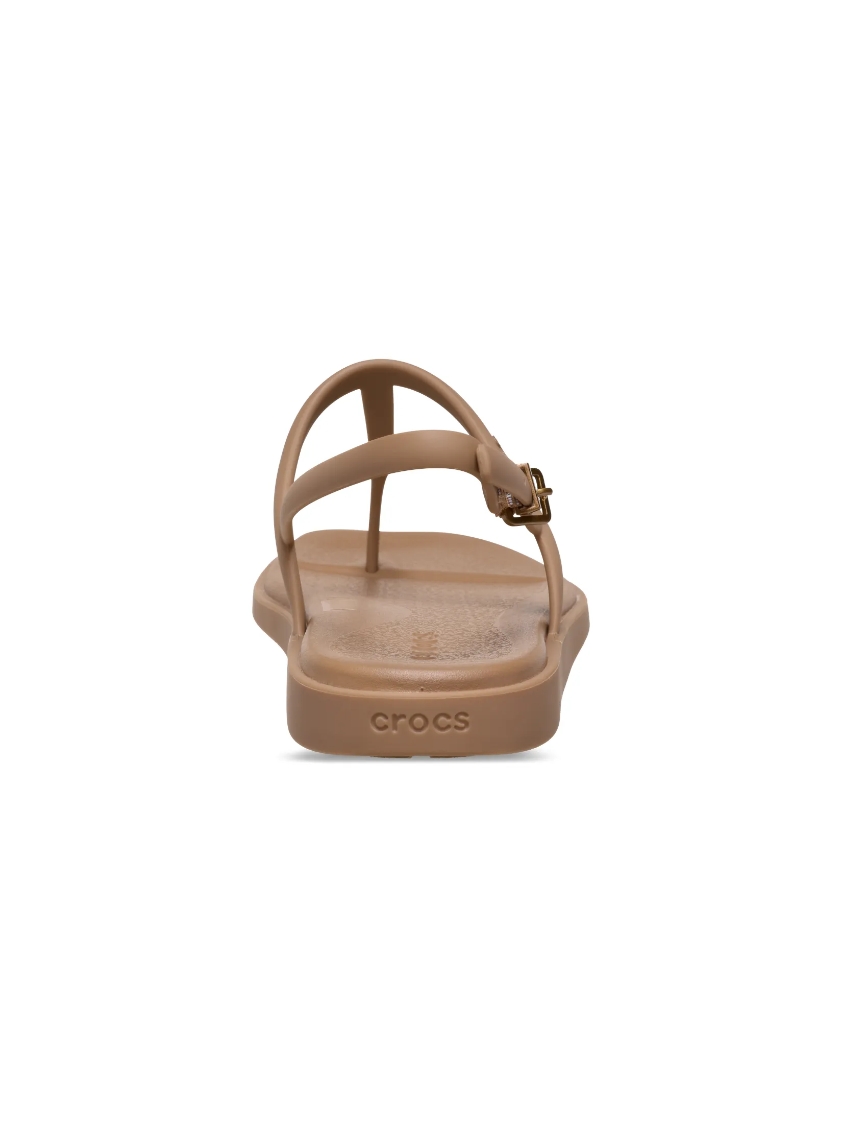 CROCS WOMEN'S  MIAMI THONG FLIP - MILK CHOCOLATE