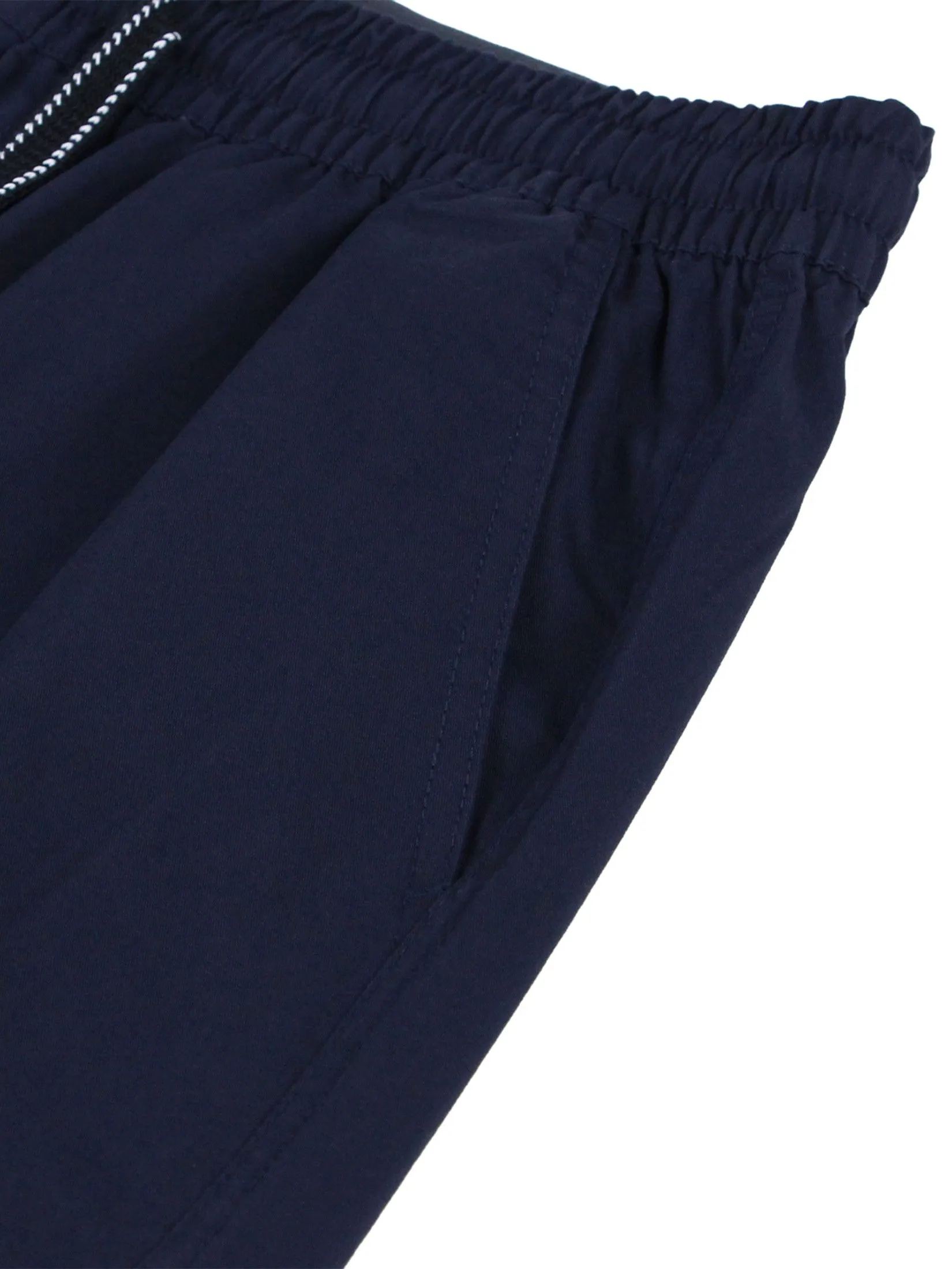 GIORDANO Men's Relaxed Bermuda Shorts  Navy