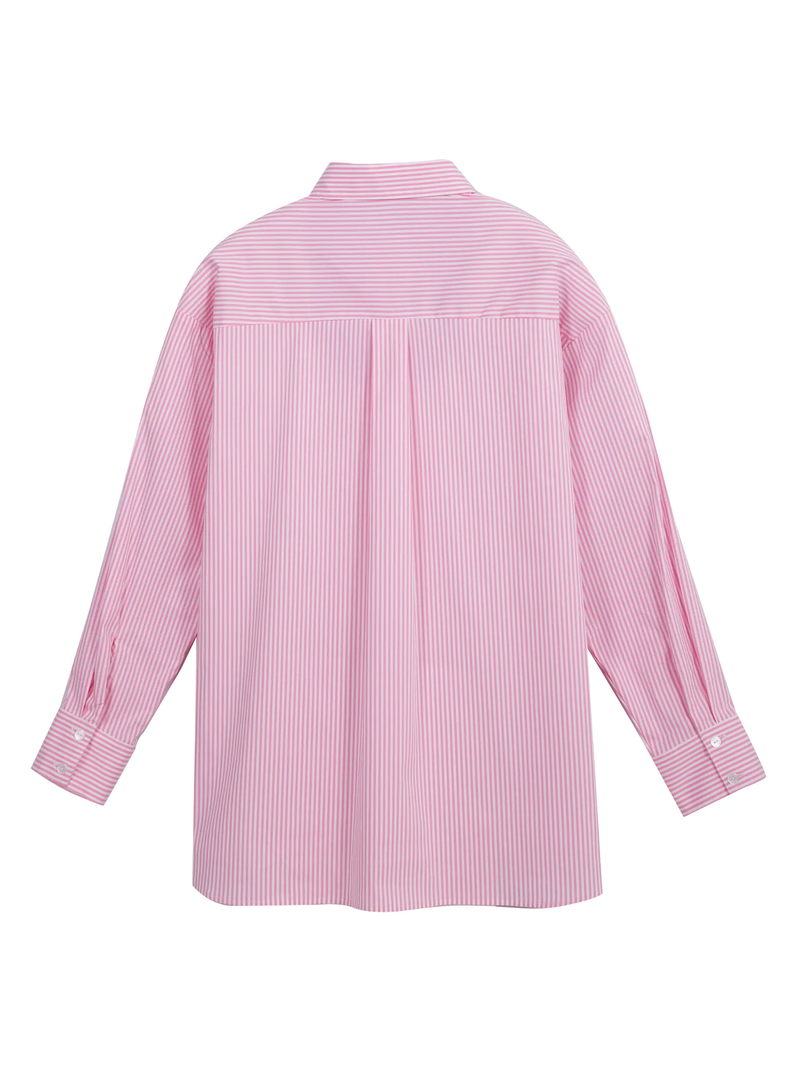ELLE Women's Long Sleeve Oversized Graphic Shirt Model W3B394 - Pink | ELLE 80 YEARS LIMITED EDITION