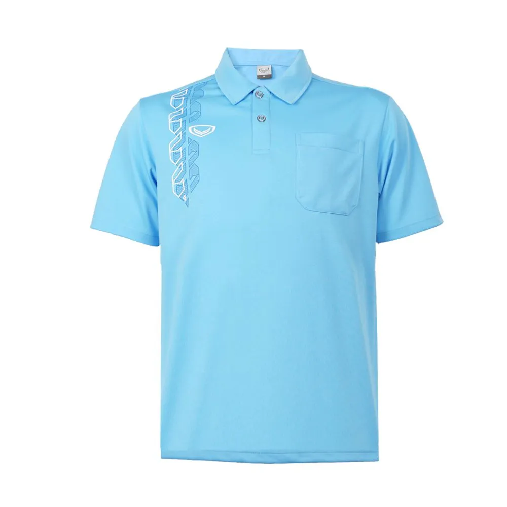 GRAND SPORT Light blue Men's polo shirt (012583)
